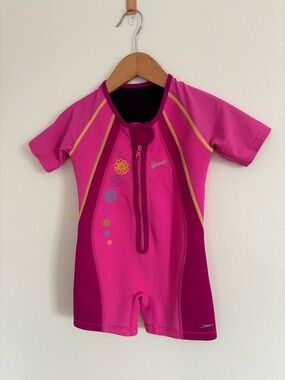 Speedo 4T Swim Thermal Short-Sleeve Swim Suit - Speedo